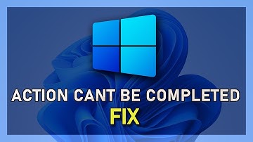 Windows 10 - How To Fix “The Action Can’t Be Completed Because The File Is Open In Another Program”