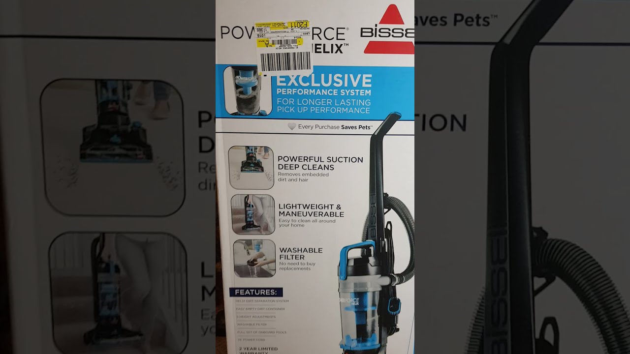 Bissell Powerforce Helix Unboxing YouTube