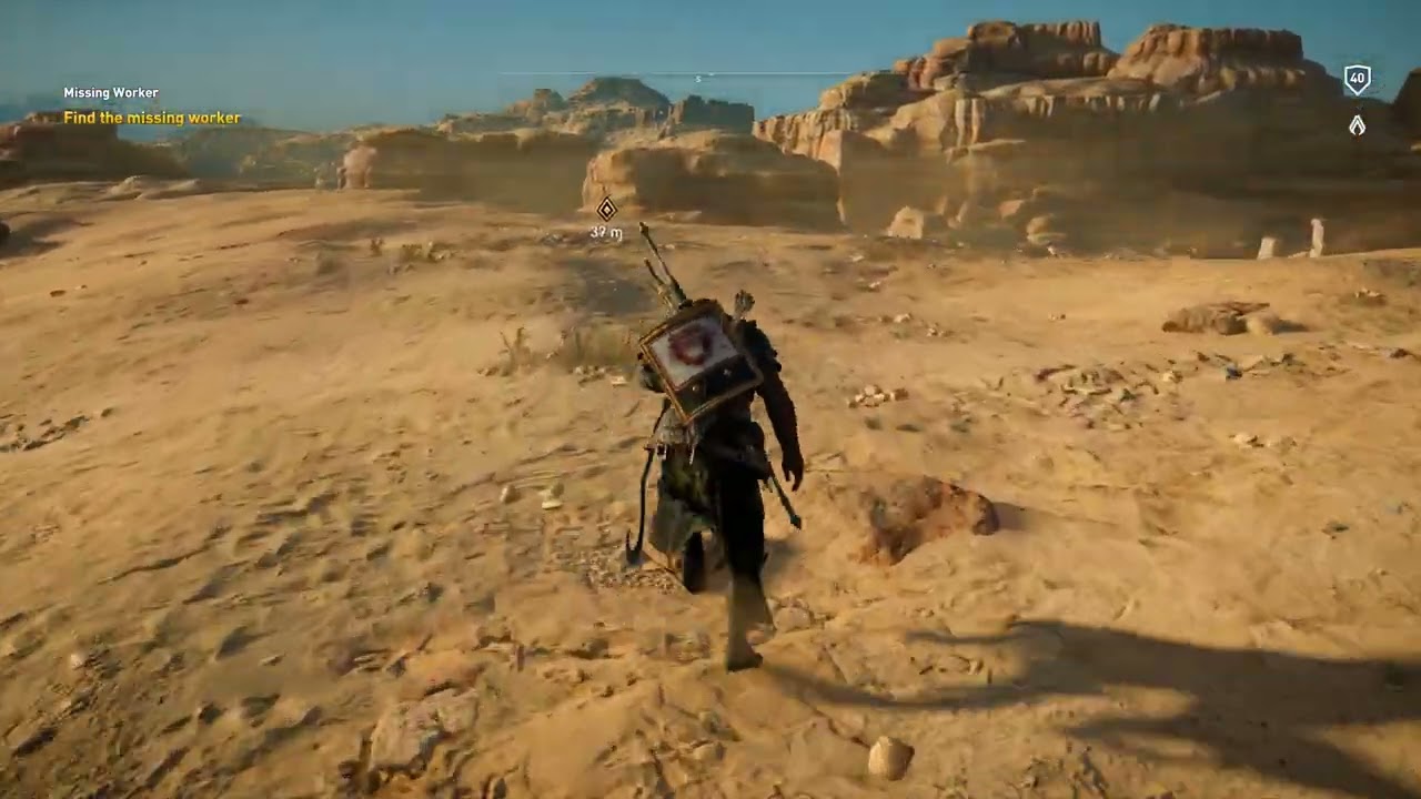 Assassin's Creed: Origins - MISSING WORKER - YouTube