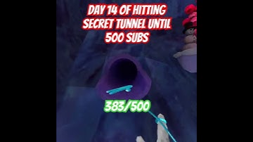 Day 14 of Hitting Secret Tunnel in Gorilla Tag Until 500 Subs #gorillatag #secrettunnel #music #vr