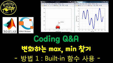 매트랩 (MATLAB) Q&A - 변화하는 싸이클의 Max, Min 값들 구하기 - 방법1