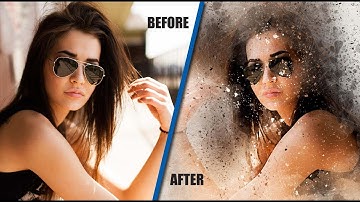 Watercolor Photoshop Action tutorial | Adobe Photoshop CC | Multi Tech