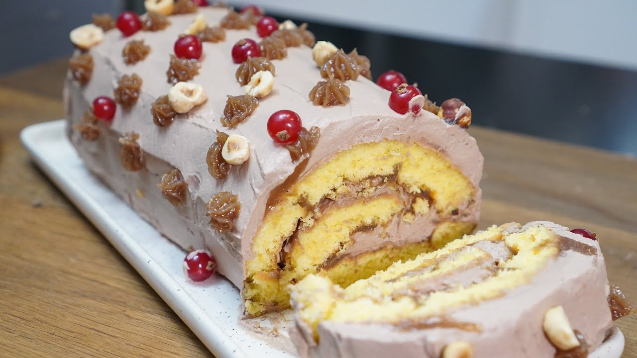 Recette Bûche de Noël au chocolat - La cuisine familiale : Un plat, Une  recette