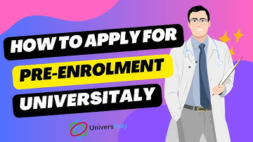 How to do pre-enrolment in Universitaly | 2025- 2026