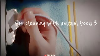 ASMR 수상한 귀청소 가게3 *빨대,파스타면,핸드폰충전기* 특이한도구 귀청소 귀파기 이어클리닝 Ear cleaning with unusual tools (No talking)