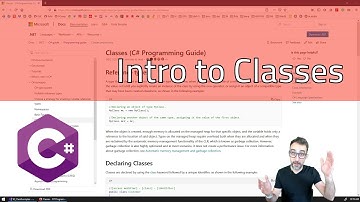 9.1 Introduction to Classes - Learning C#