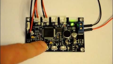 The ES6928P Voice Recognition Module Online Video Manual.wmv