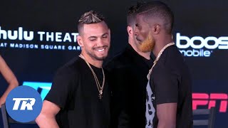 Robeisy Ramirez \& Abraham Nova Will Not Separate During Intense Faceoff  | Sat. 10 pm ET ESPN ESPN+