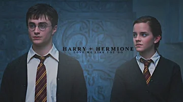 Does Harry Potter fall in love with Hermione?
