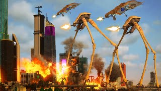 Realistic Half Life STRIDER COMBINE WAR Destruction  Teardown