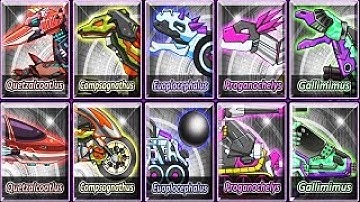 Game Lắp ráp robot Khủng long chiến đấu Mới 6 Dino Robot Dino Corps Remix 6