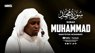 Surah Muhammad | Imam Feysal | Audio Quran Recitation | Mahdee Hasan Studio