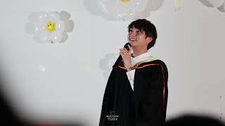 ไม่ต้องเป็นแฟนก็ได้ (Here with you) - Chimon Wachirawit on Chimon Graduation Day 20231214