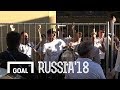 World Cup 2018: Argentina stars play drum for singing fans