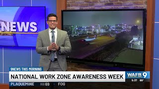 National Work Zone Awareness Week happening April 21-25