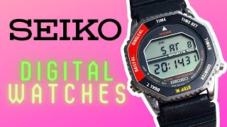 SEIKO DIGITAL WATCHES: From Pan-Am to Digi-Tuna Vintage and modern Seiko digitals #digitalwatch