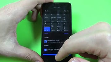 Microsoft Lumia 550 - How to Enable/Disable Mobile Data (Windows 10 mobile)