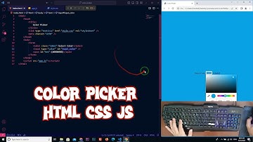 ASMR Programming - Color Picker Javascript - No Talking