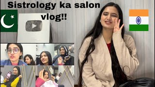 Indian Reaction On Sistrology’s Salon Vlog| Sidhu Reacts|