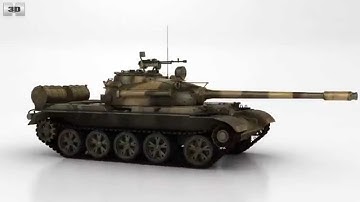 T-55 3D model by 3DModels.org