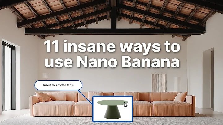 11 INSANE ways to use Nano Banana for Interior designers and Architects (the best AI out there!)