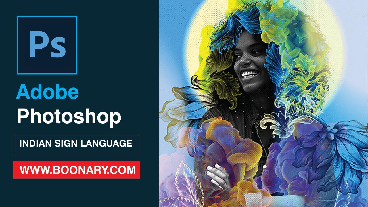 Adobe Photoshop (Ps) course for deaf (ISL)