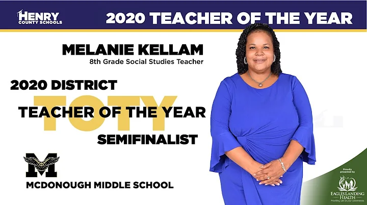 Melanie Kellam - MMS, Teacher of the Year, HCS-Dis...