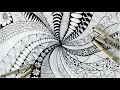 Zentangle art  doodle patterns  zendoodle