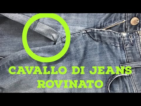 cavallo jeans rovinato - YouTube