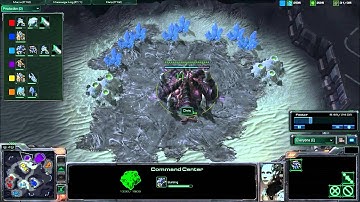 HD Starcraft 2 Moose and friends 3v3 gameplay p1