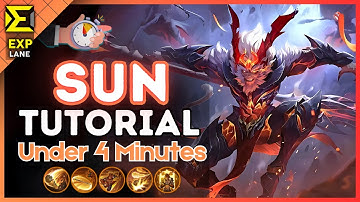 4-Minute Sun Tutorial in the EXP Lane || (MLBB S36) 2025