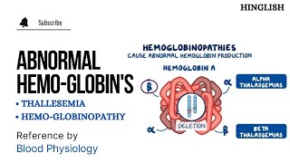 Abnormal Hemoglobin | Hemoglobinopathy | Thalassemia | Blood Physiology | KTC