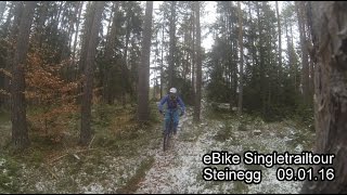 eBike Singletrailtour in Steinegg - Südtirol 09 01 16