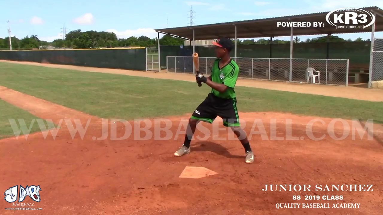 Junior Sanchez SS 2019 Class (Quality Baseball Academy)Date video 13.