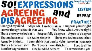 Master 50 Important English Expressions For Agreeing And Disagreeing To Be Fluent In English