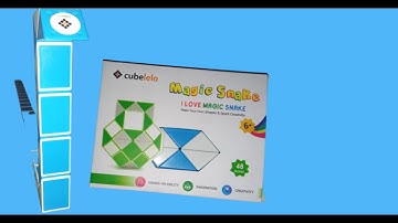 Snake cube unboxing by Cubelelo