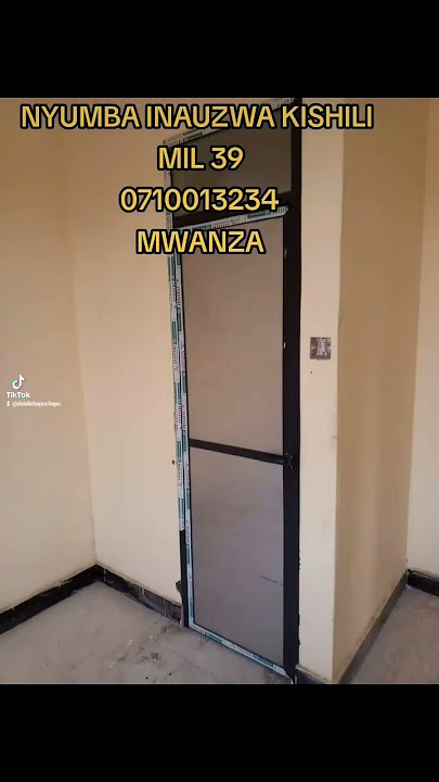 0710013234 == INAUZWA KISHILI MWANZA MIL 39,000,000/= VYUMBA 3 MASTER BEDROOM NK