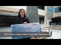 ЕҰУ түлегі студенттерге гранттар тапсырды