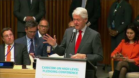 Bill Clinton on building a more climate-resilient community