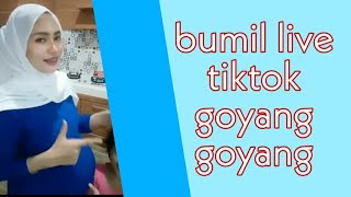 Bumil Live Tiktok - Bumil Goyang Sambil Makan Mie Goreng