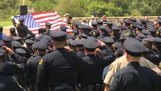 Officer Patrick Zamarripa laid to rest at Dallas-Fort Worth National Cemetery