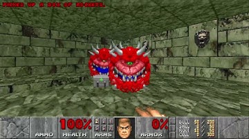 Doom E2M9 Fortress of Mystery Any% ITYTD 8.23