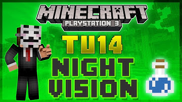 Minecraft Playstation - Night Vison Potion (TUTORIAL) Title Update 1.04 (TU14)