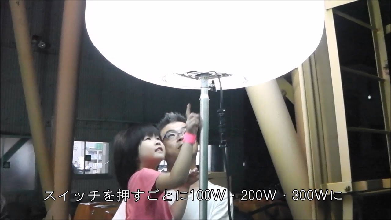 ライトボーイ LB1140BG バルーン投光機 エアーライト 夜間照明 照明機