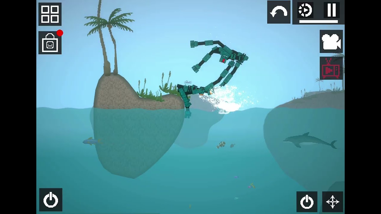 Giant robot vs his evil brother part two