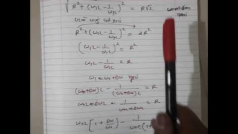 12th Physics Chapter-7 Topic-7.6.3