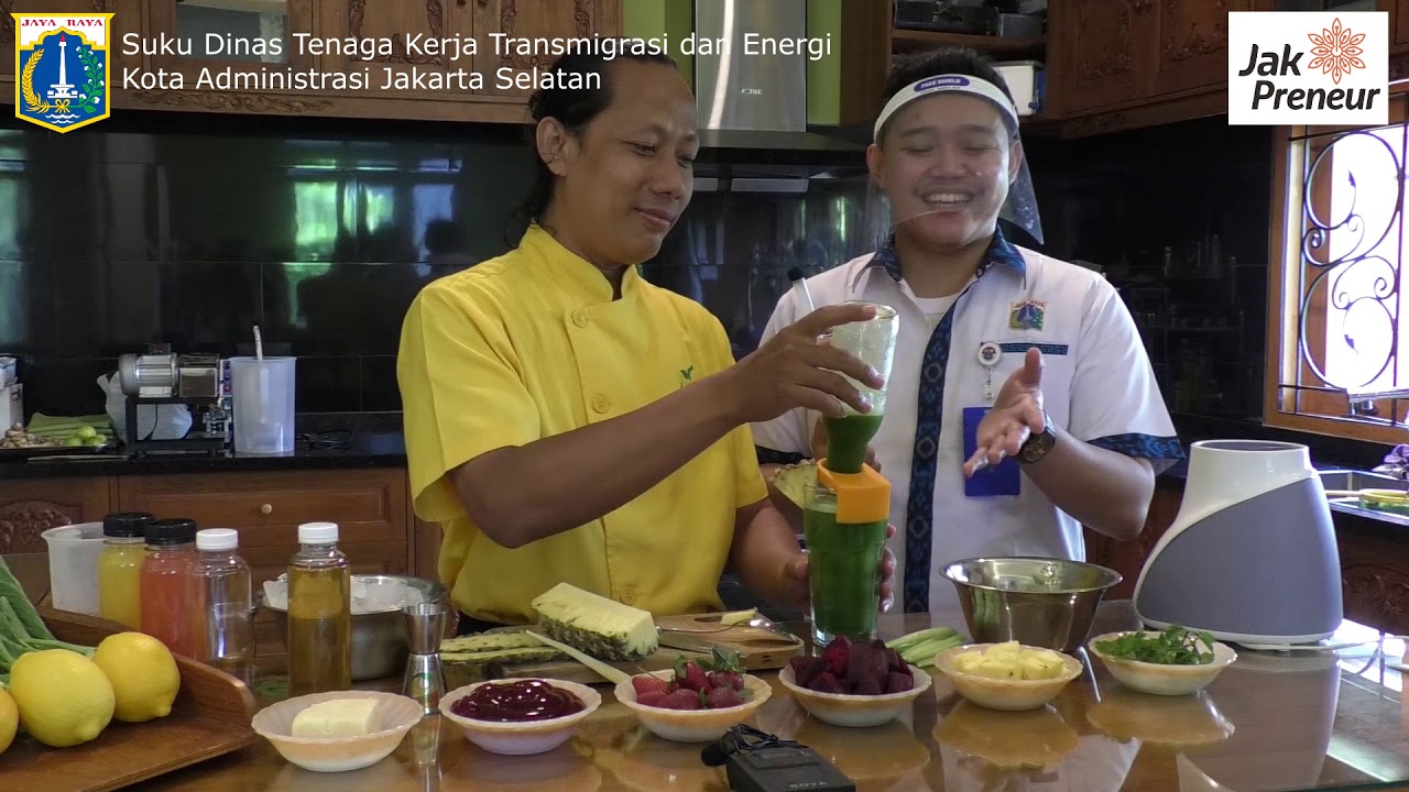 PELATIHAN JUS (MINUMAN SEHAT) - JAKPRENEUR