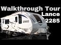 2019 Lance 2285 Travel Trailer Walkthrough Tour