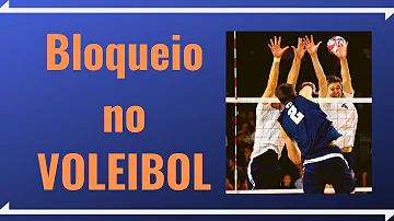 O que é um bloqueio voleibol?