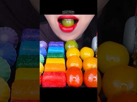 ASMR RAINBOW FOODS 무지개 음식모음 #shorts #mukbang #eating # #satisfying #먹방